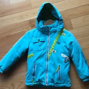Obermeyer girls jacket size 6 normal wear